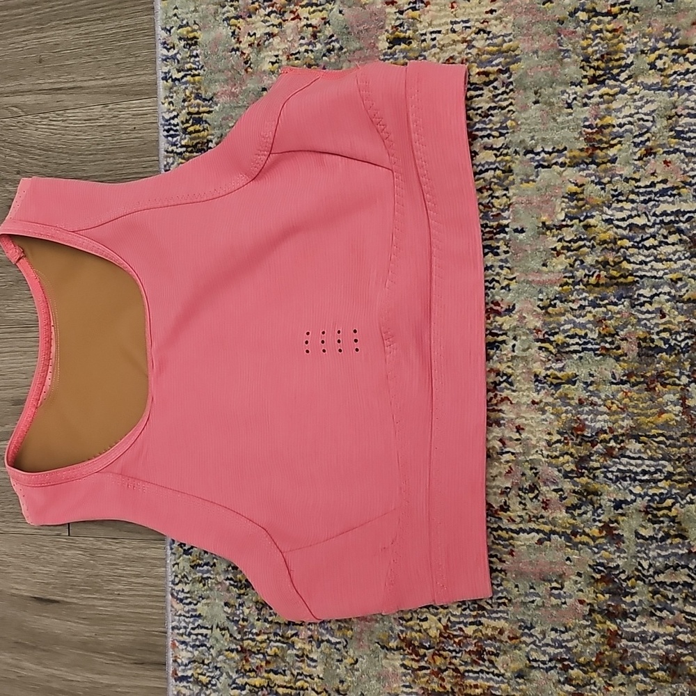 Sweaty Betty Pink Super Sculpt Stream Training Bra